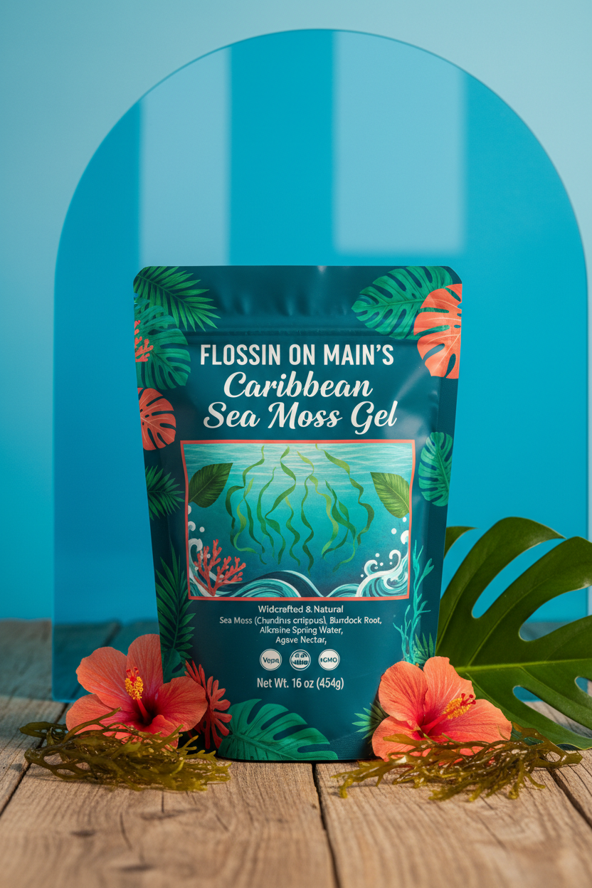 FLOSSIN ON MAIN'S Caribbean Sea Moss