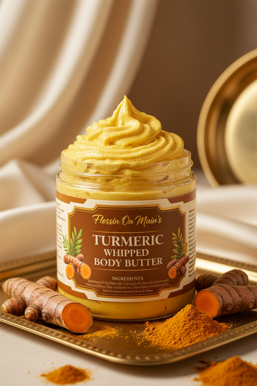 TURMERIC WHIPPED SHEA BUTTER SKIN EVENING