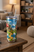 Custom Smurf Cup